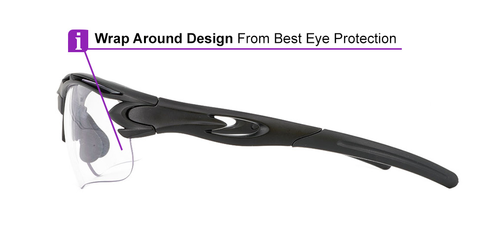 Matrix Bayshore Prescription Safety Glasses - ANSI Z87.1 Certified - Industrial, Construction or Tactical